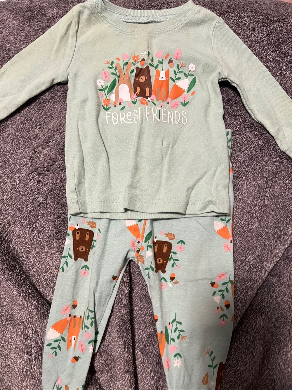 Old Navy Mint Green Infant Pajama Top